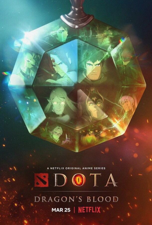 DOTA: Кровь дракона (Аниме сериал 2021 / 1–3 Сезон)